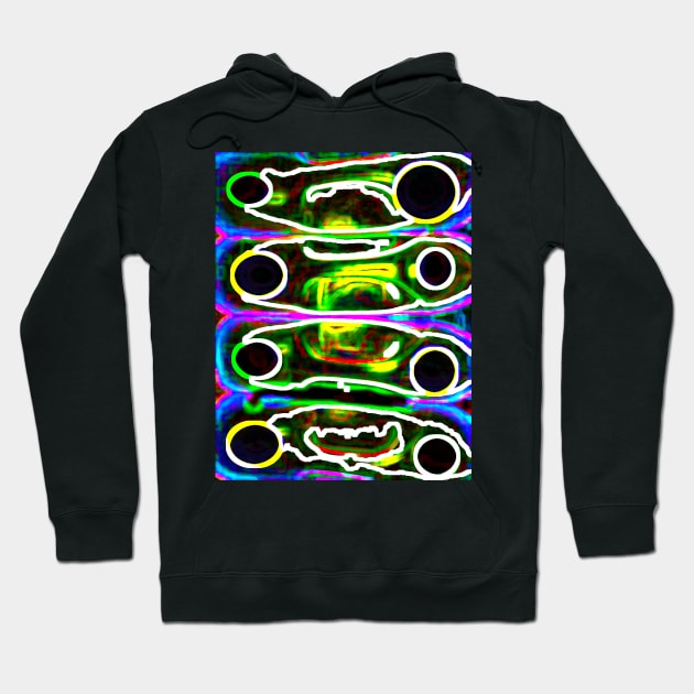 staples of all colors vibrant signs of imagination Hoodie by Marccelus